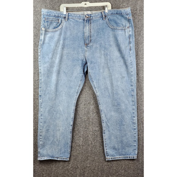 Paulo Solari Other - Paulo Solari Jeans Mens 48x30 Light Blue Excellent Modern Fit Straight Leg Denim